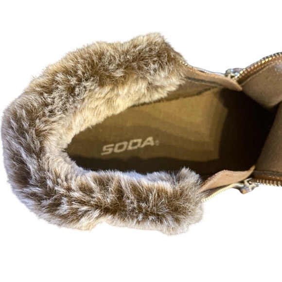 Soda Wedge Ankle Heel Sneakers - Picture 5 of 6